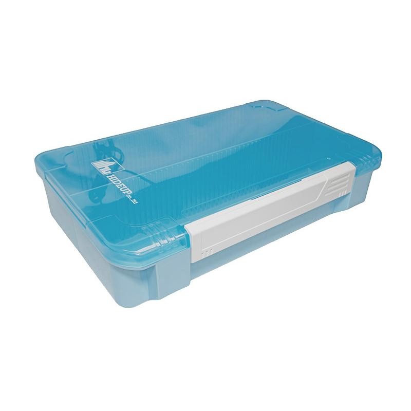 HIDEUP × MEIHO HU-3043NDD Tackle Box HIDEUP BLUE Fishing Lure Case Japan