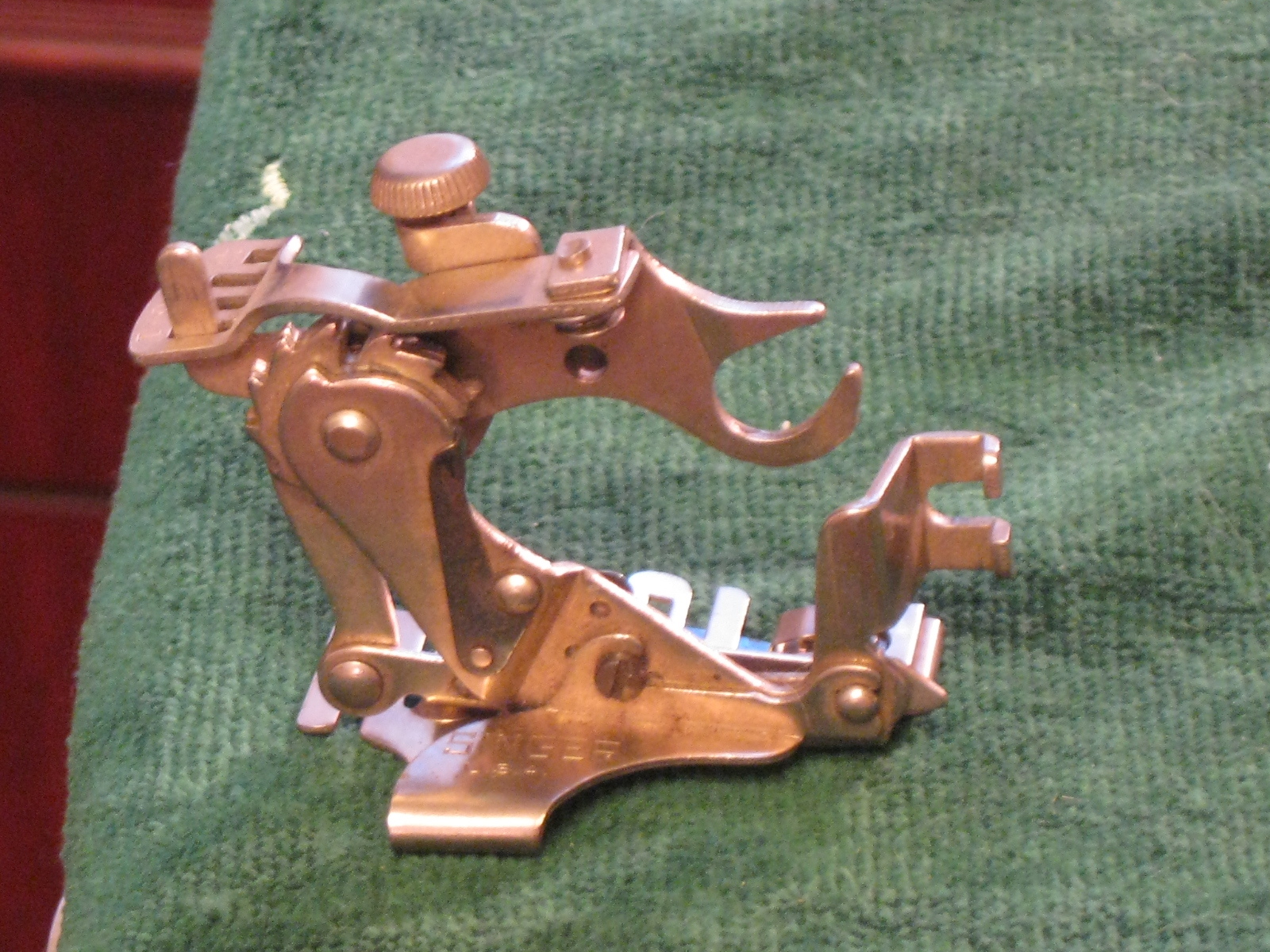 Vintage Original Singer USA Sewing Machine Low Shank Ruffler Attachment