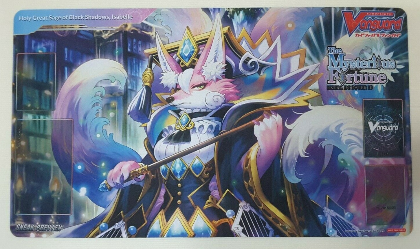 Cardfight!! Vanguard V-EB10 Holy Great Sage of Black Shadows, Isabelle Playmat