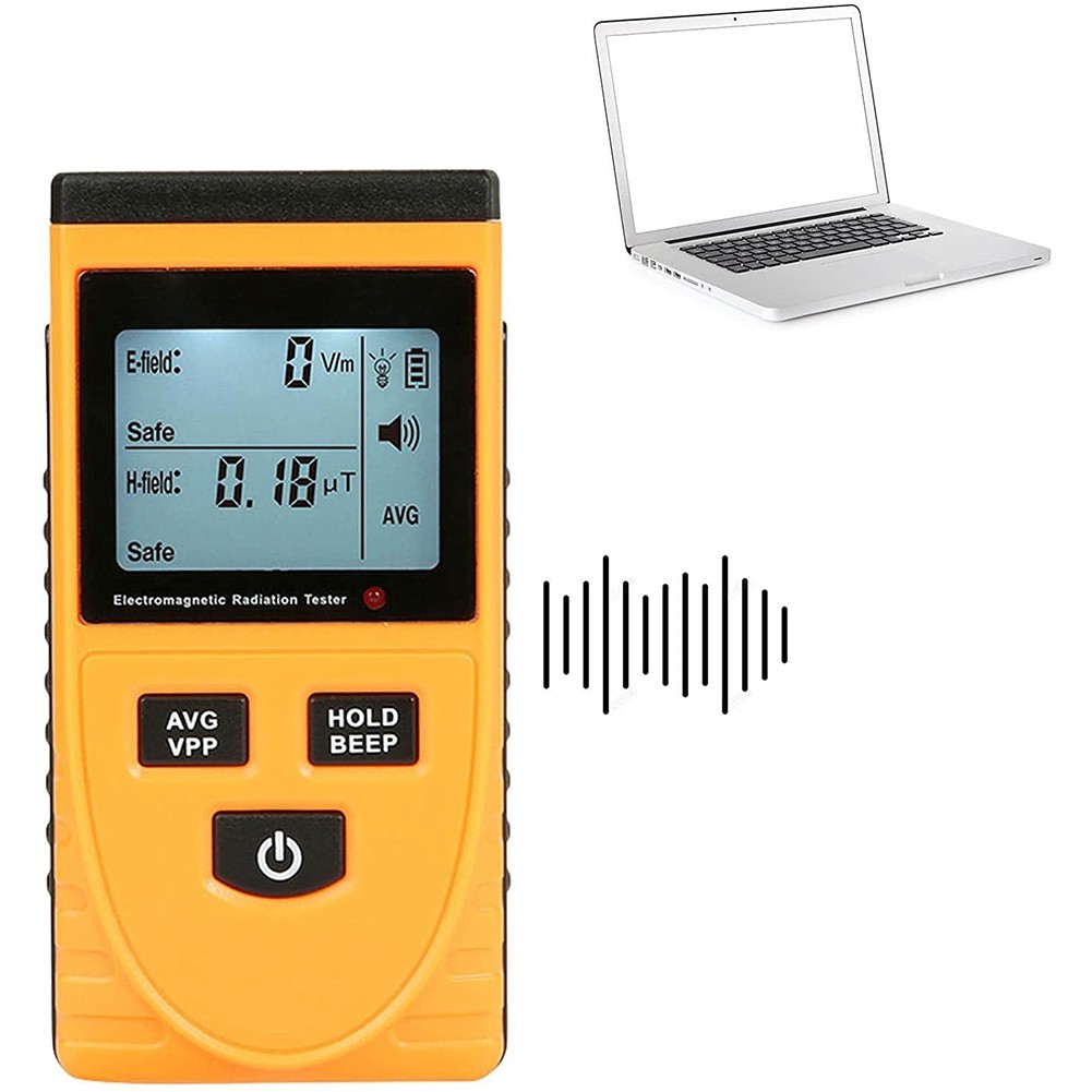 Socket Detection,Portable Dosimeter Counter with LCD Display, Radioactive5932