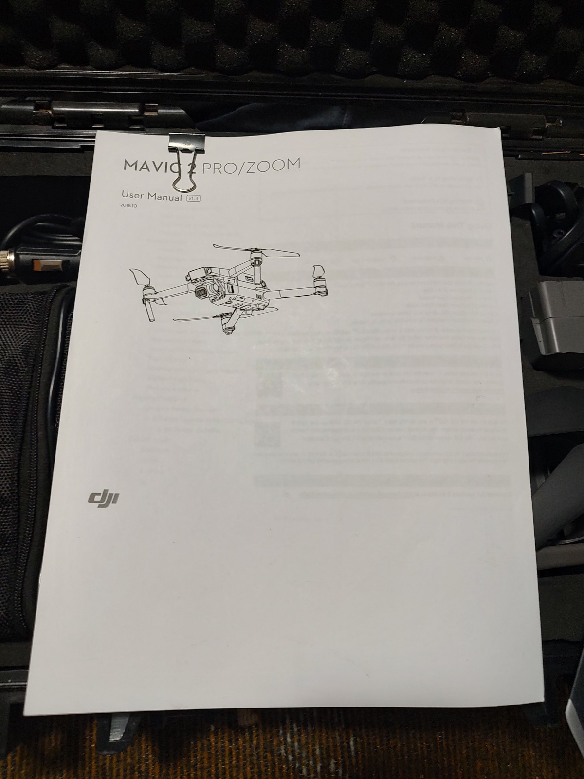 Mavic 2 Pro/Zoom Drone with 4k camera and zoom capabilities