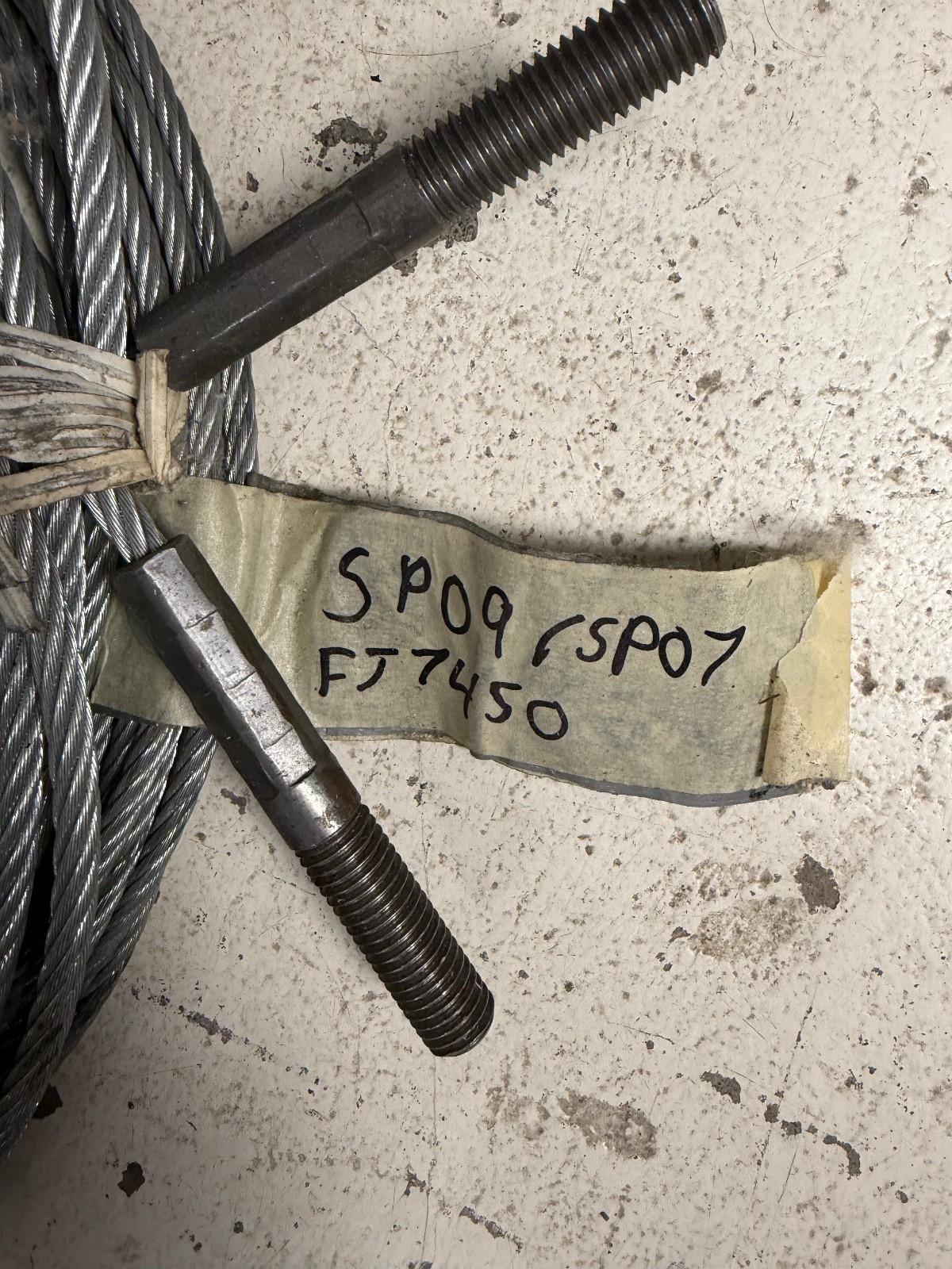 FJ7450 - Set of cables - OEM Rotary Lift