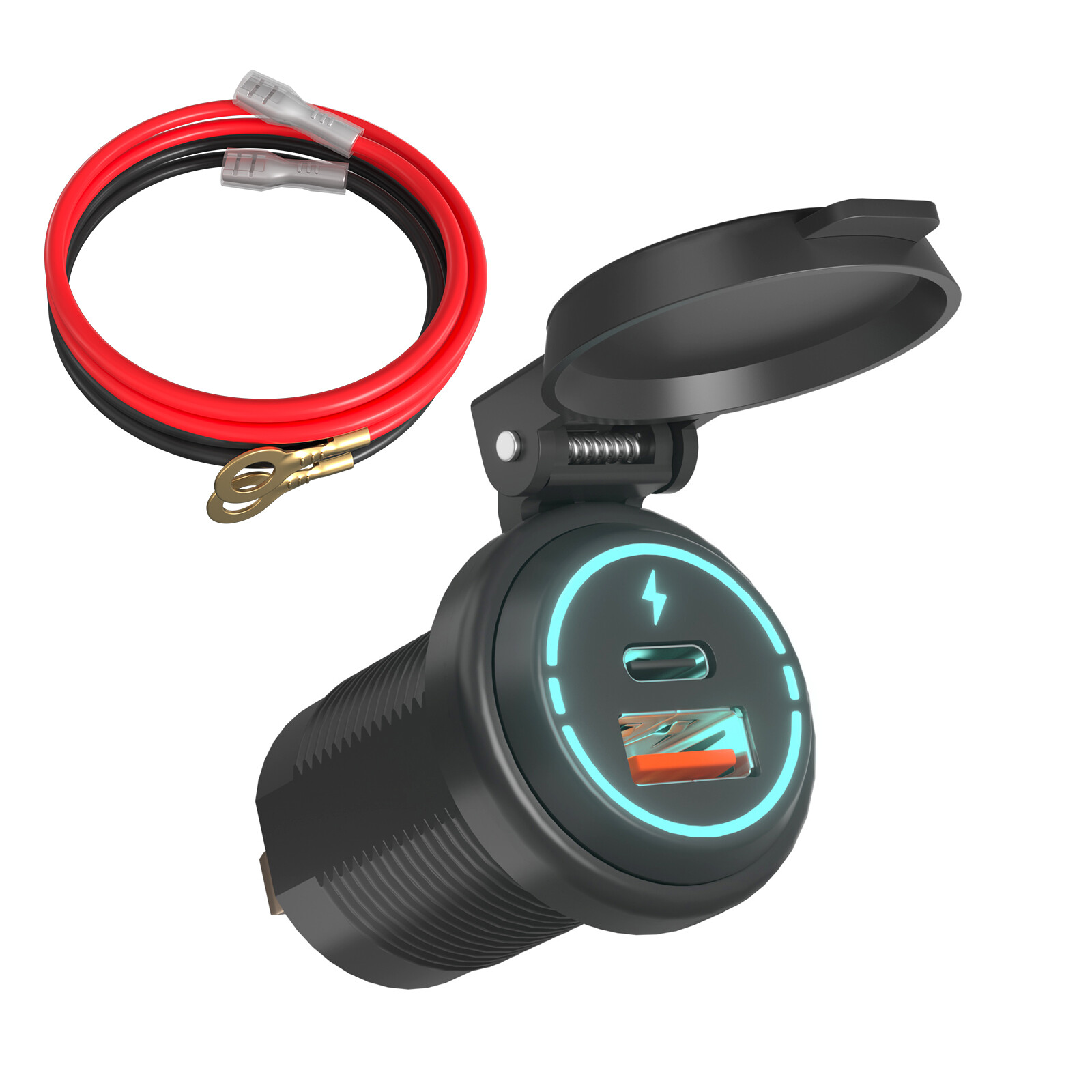 Fast Charger Car Adapter Dual USB For iPhone Samsung Android Cell Phone