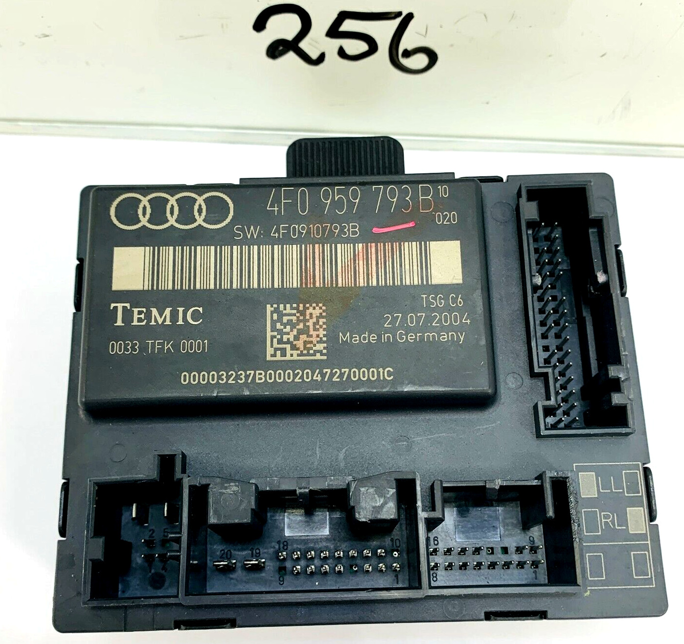 05-06 Audi A6 Quattro Driver Left Front Door Control Module Unit OEM 4F0959793B