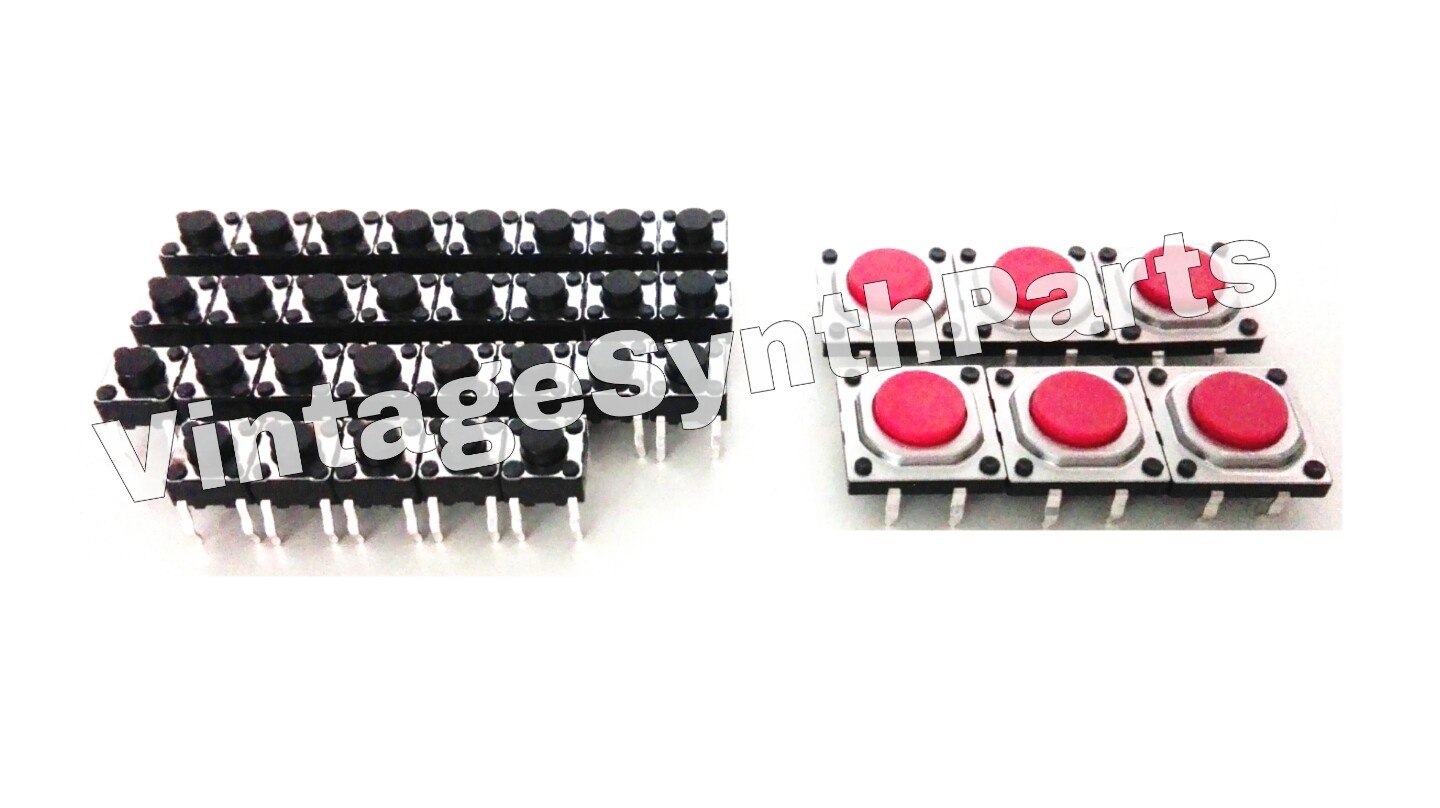 Akai MPC-1000 Pushbuttons Tact Switches Full Set Of 35 Micro Switch Mpc1000