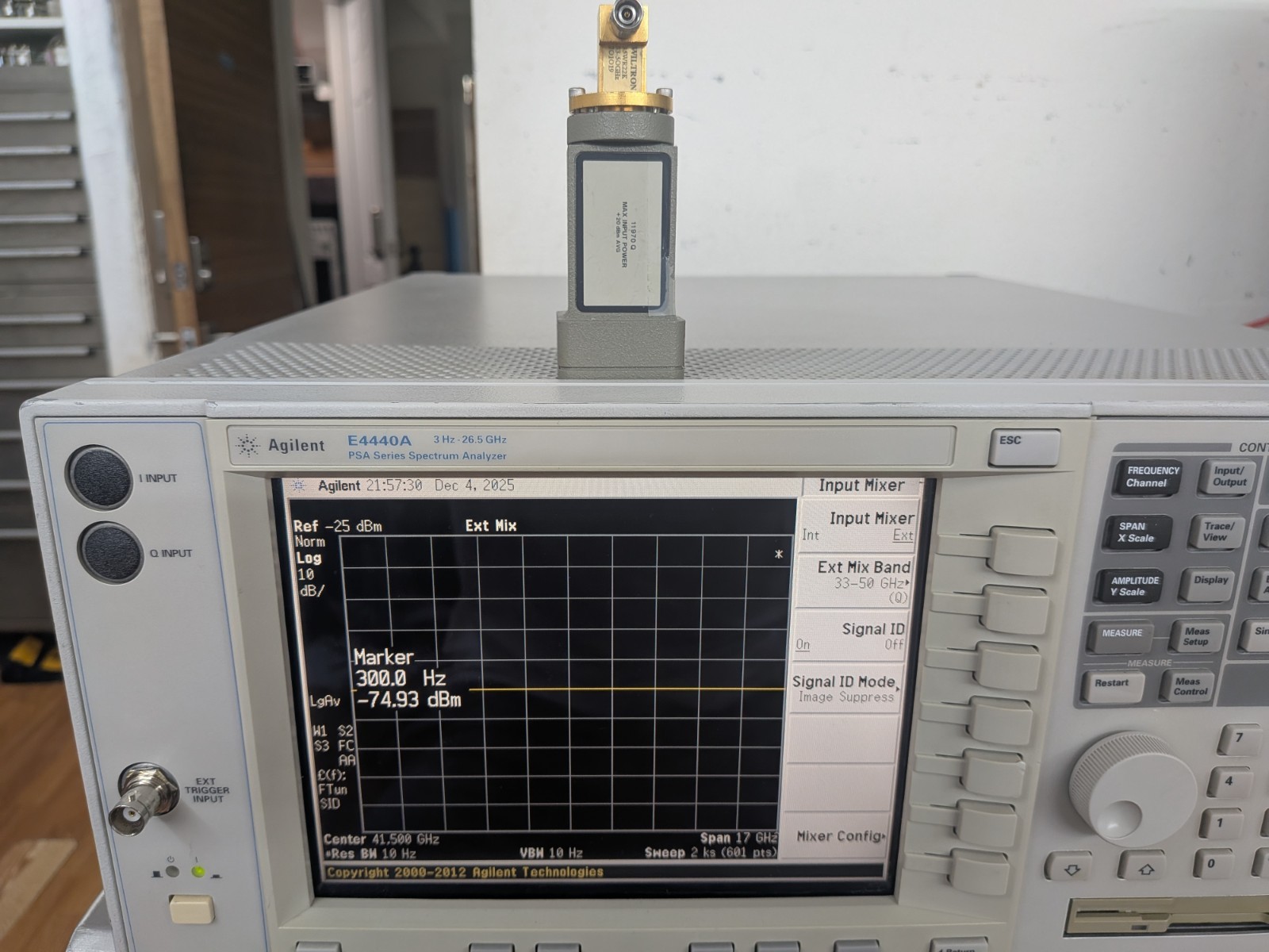 🔥 PSA Agilent E4440a Spectrum Analyzer 27 GHz 1DS AYZ 226 Phase Noise 239 Emc