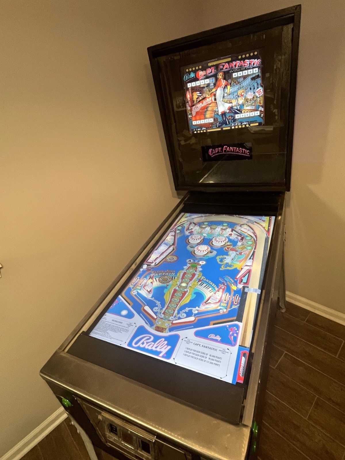 Custom Built Full Size Virtual Pinball Machine. 72 Tables Currently