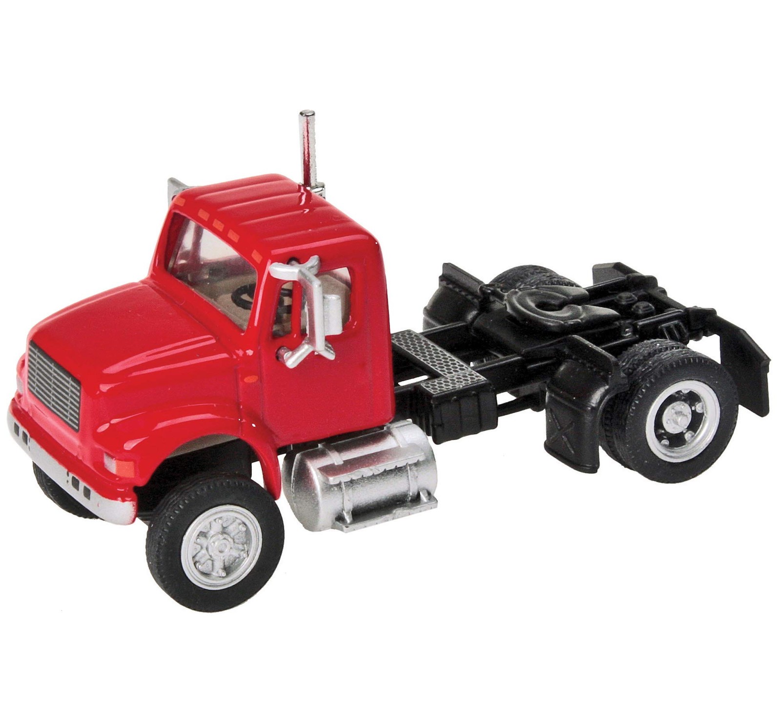 International R 4900 HO Scale Semi Tractor Red Model Railroad Vehicle