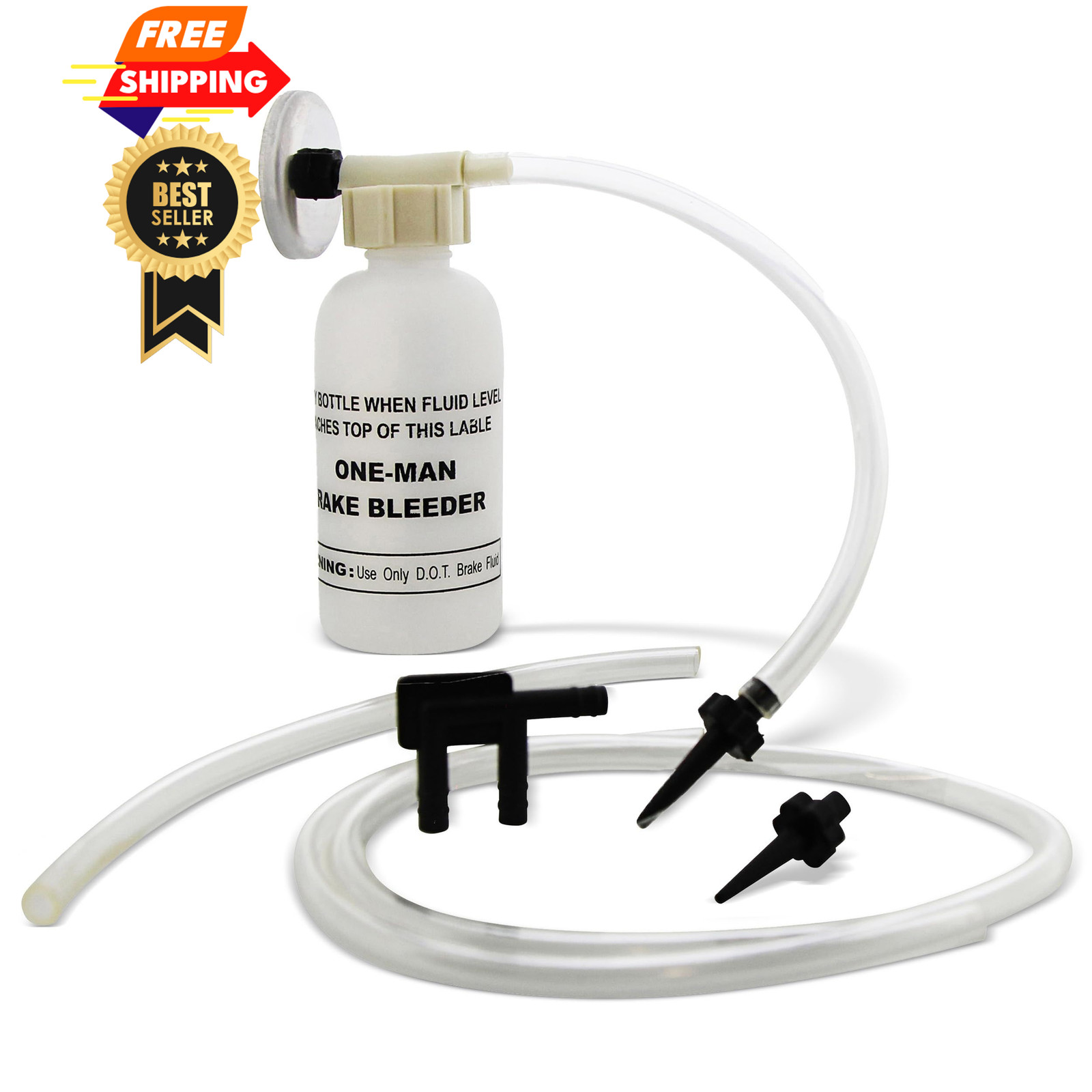 ABN One Man Brake Bleeder Kit – Small Bottle Bleeding...