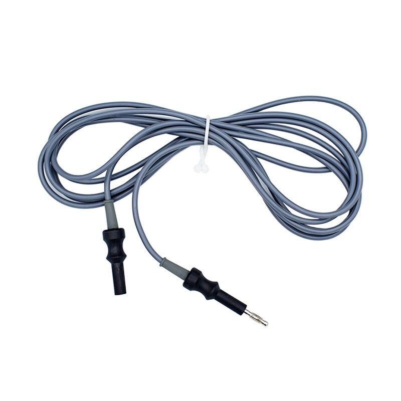Laparoscopic Unipolar High Frequency Cord,3m HF Cable, Banana 4.0 Male to Female