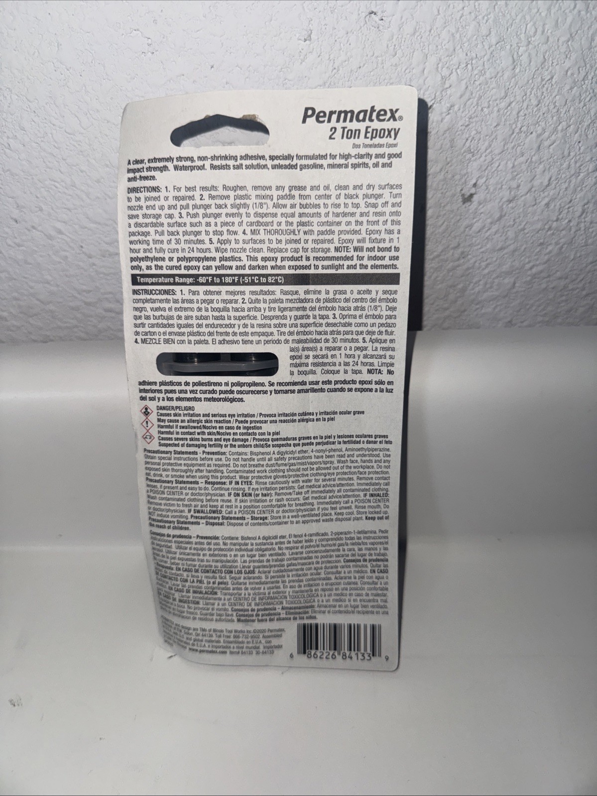 Permatex 2 Ton Epoxy - 1EA