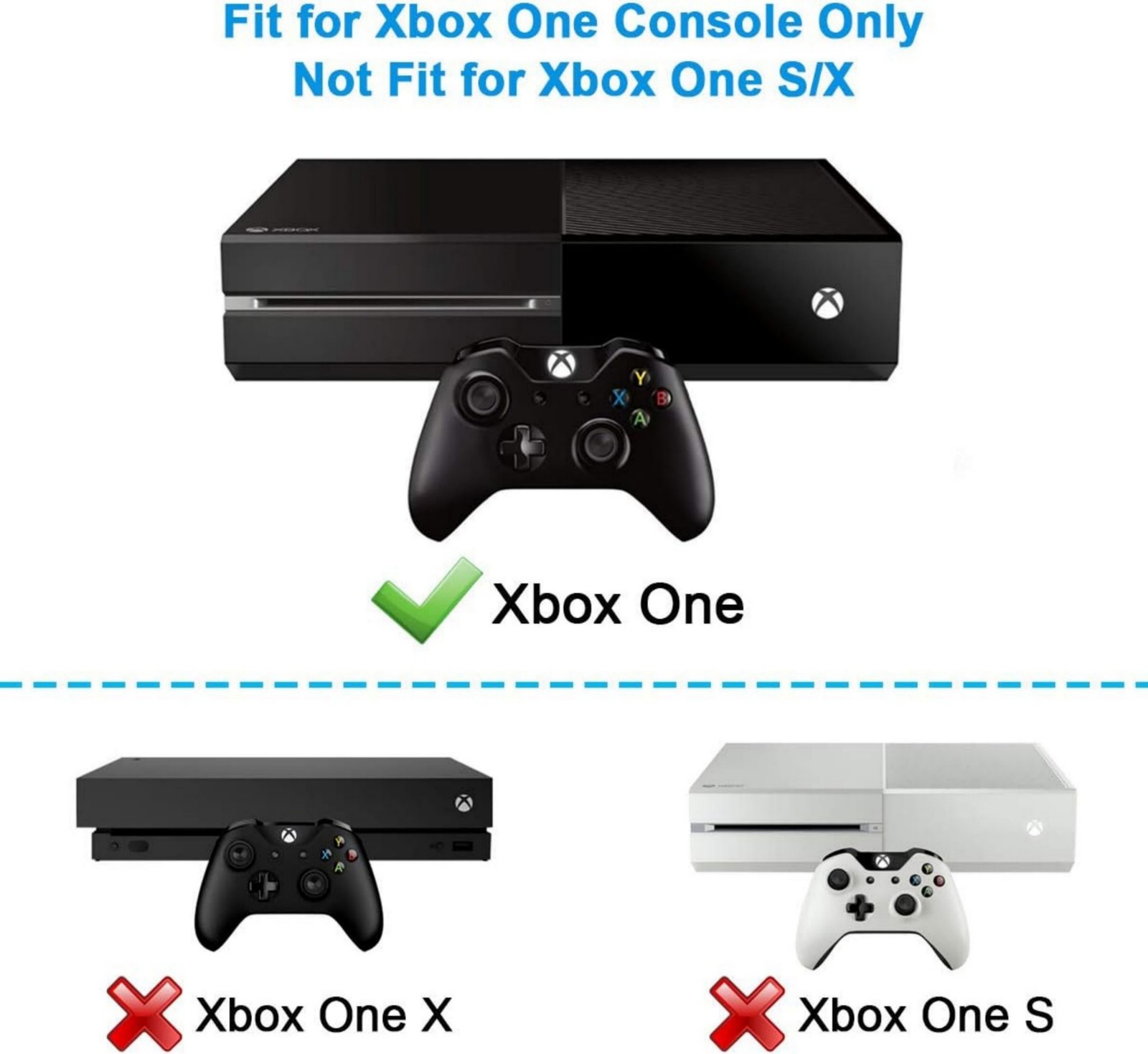 Xbox One 500GB Power Adapter Global Voltage Safe Quiet LED Indicator US Cable