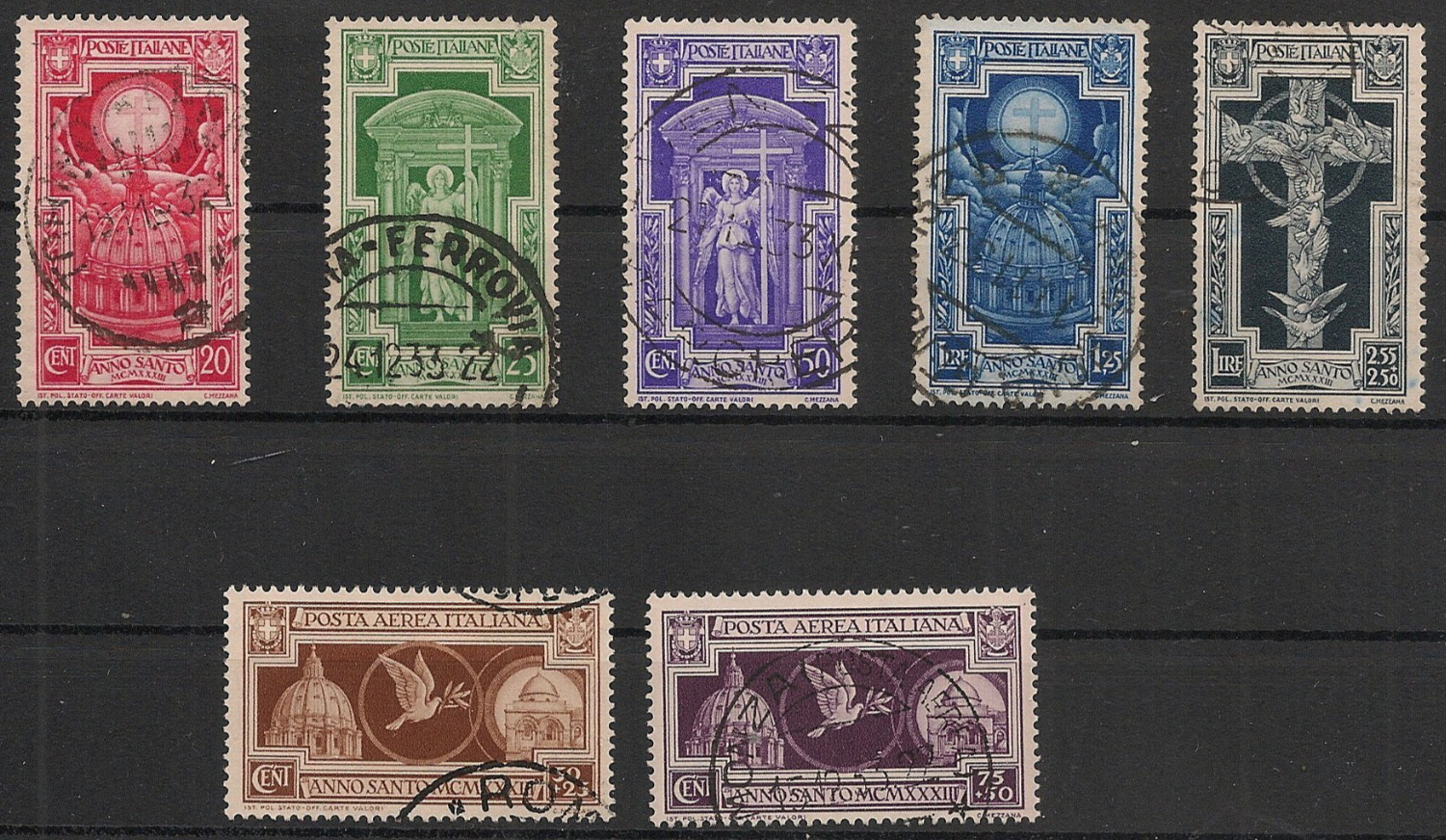 Italy 1933 Holy Year Set Fine Used