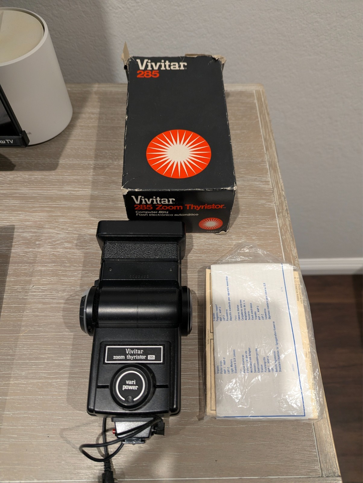 VIVITAR 285 FLASH Excellent Condition w/box US Seller