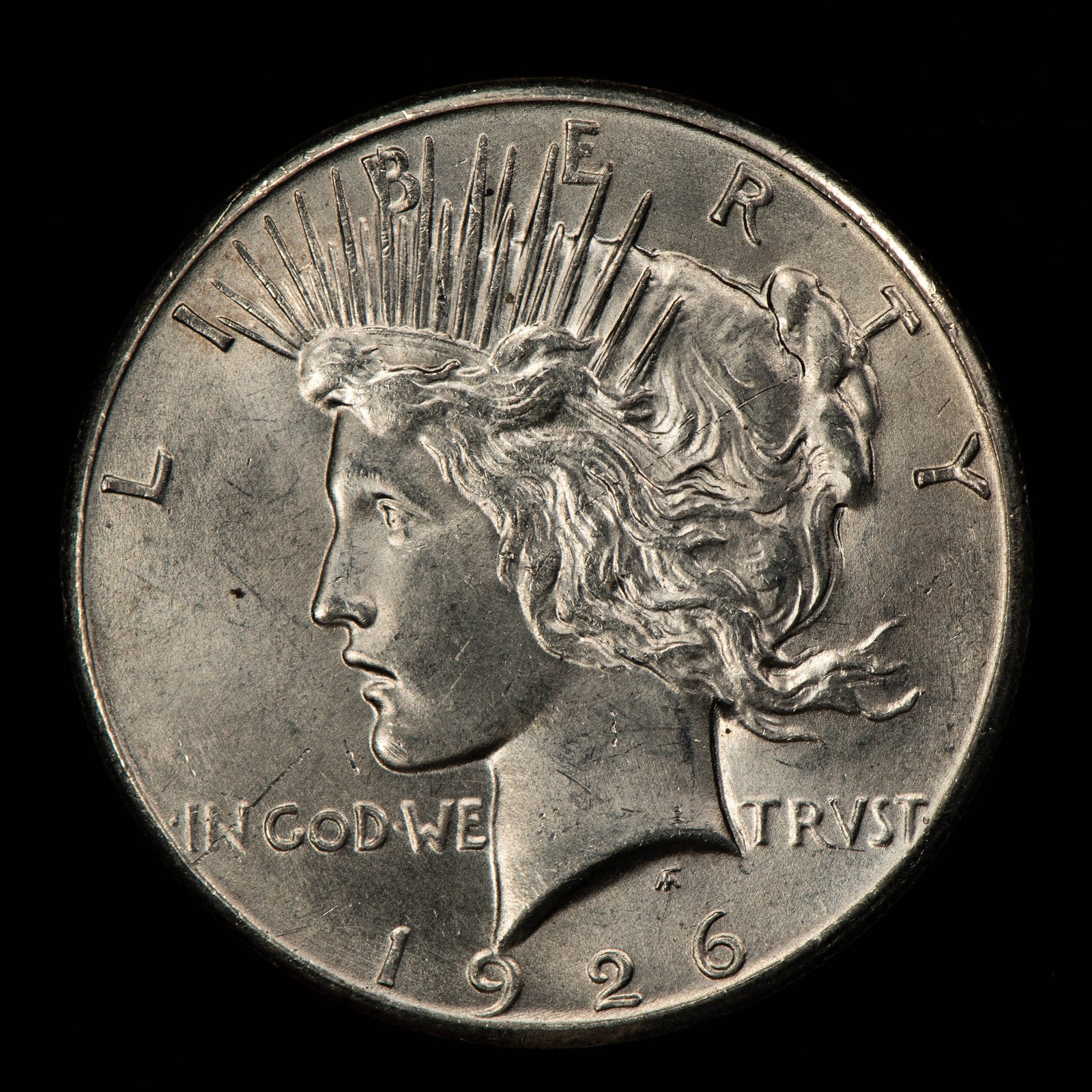 1926 $1 Silver Peace Dollar - UNC - SKU-D7534