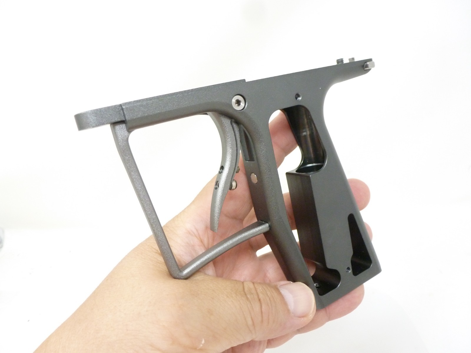 MINT EMPIRE AXE PRO TRIGGER FRAME + MAGNETIC TRIGGER GUNMETAL GRAY PAINTBALL