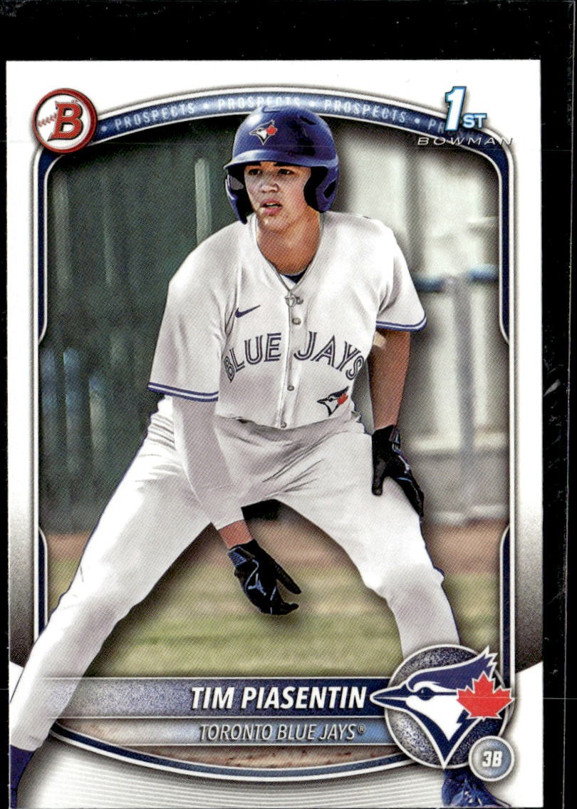 2025 Bowman Draft Paper 1st Tim Piasentin Blue Jays BD-73 5 card lot