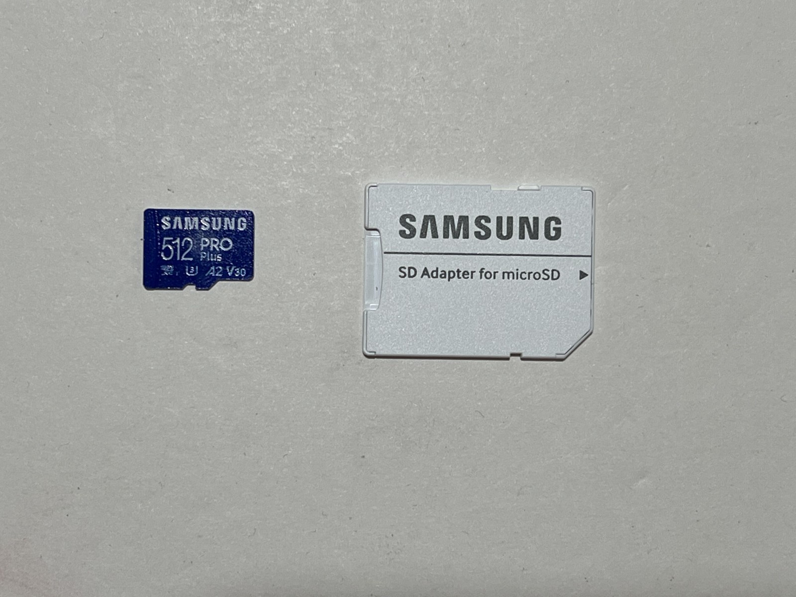 Samsung PRO Plus  512GB microSDXC UHS-I Memory Card with Adapter MB-MD512KA/AM
