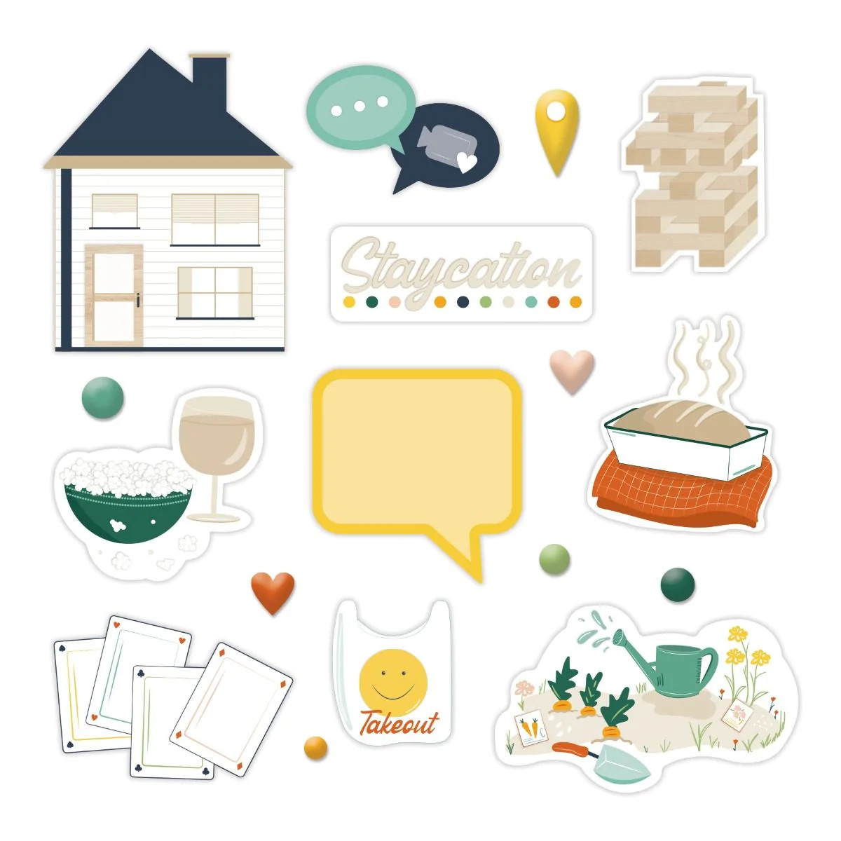 CREATIVE MEMORIES Staycation Embellishments