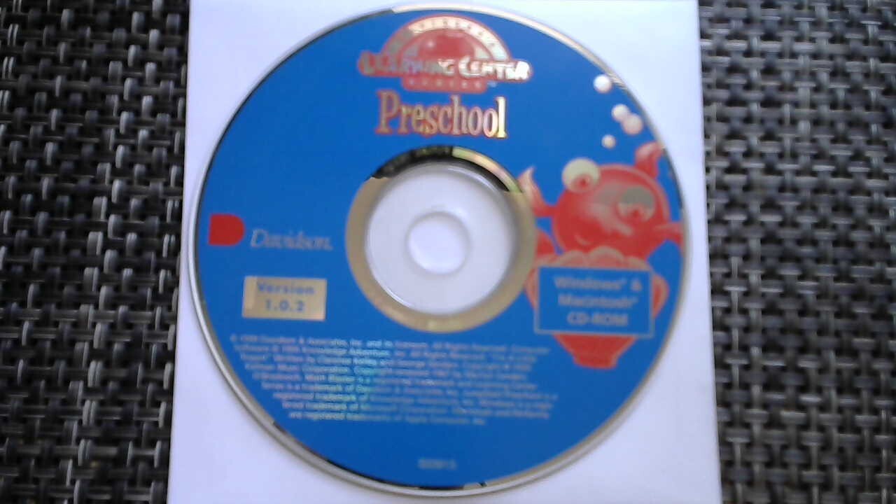 Learning Center Series Preschool (Windows-Mac, 1998)