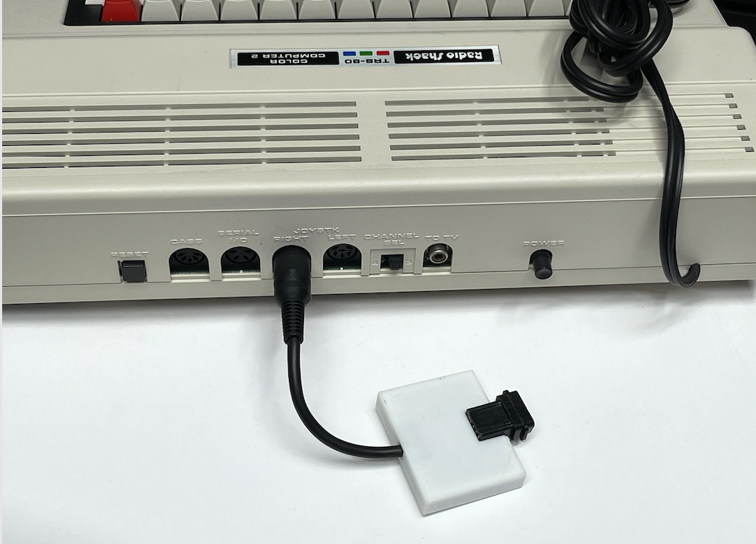 TRS80 Color Computer 1/2/3 Dragon 32/64 Atari Joystick Adapter Free Ship !