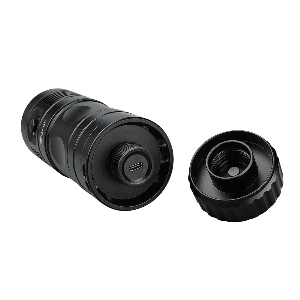 TustFire DF90 Kit 15000Lumen Brightest LED Diving Light Waterproof Flashlight