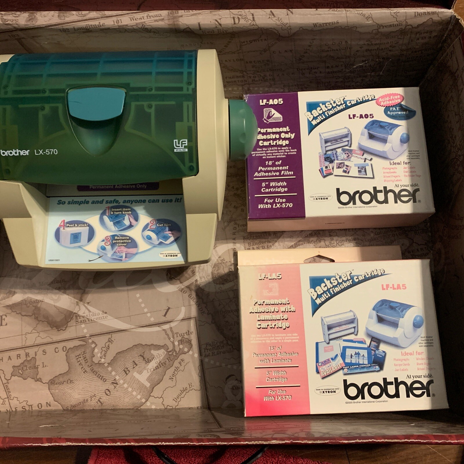 Brother Backster LX-570 Multi-Finish Machine Laminator Sticker Magnet Maker