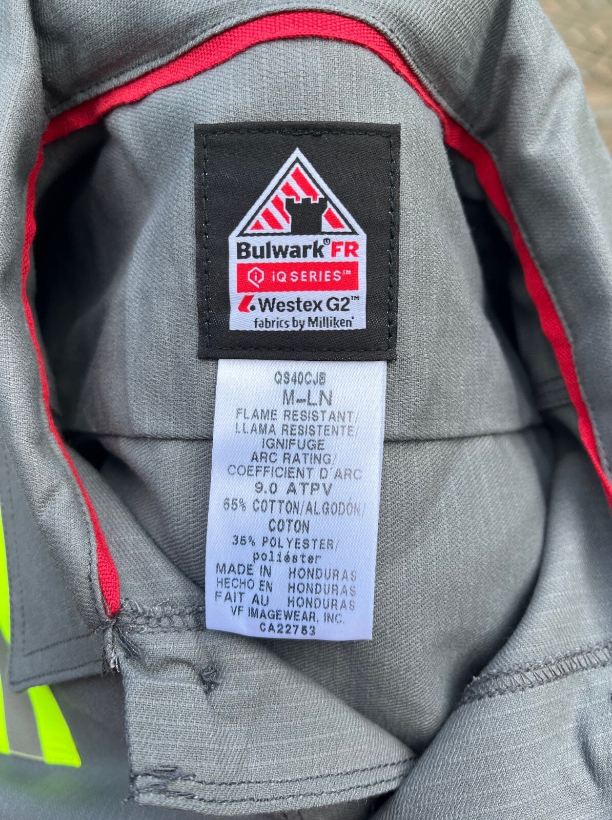 Bulwark FR Westex G2 Shirt M-LN