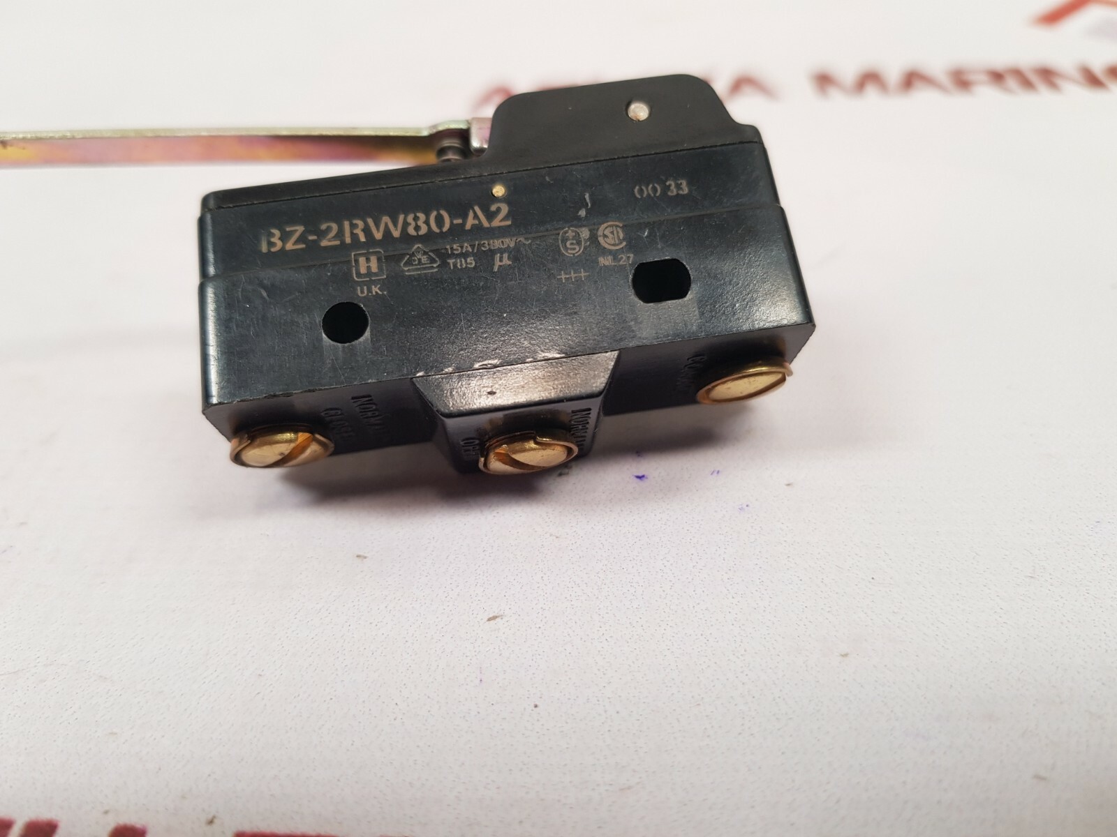 Honeywell Bz-2rw80-a2 Micro Switch 15a/380v