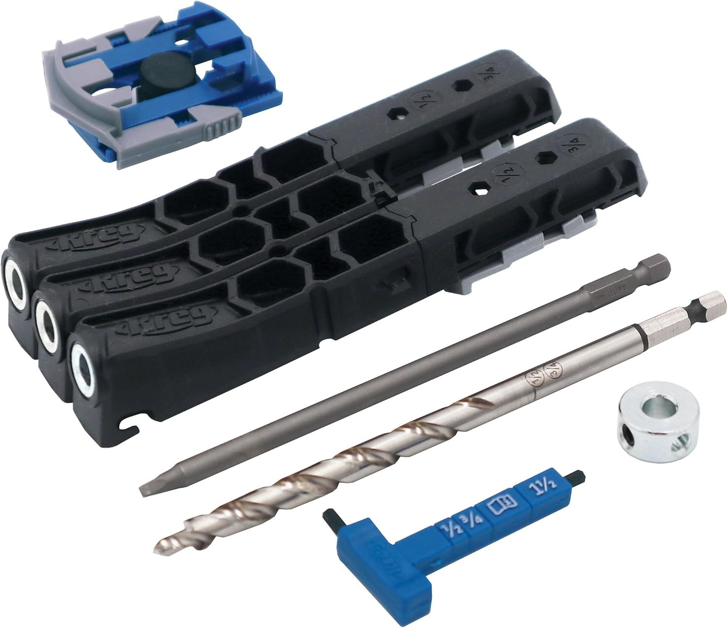 Kreg Pocket-Hole Jig Micro for Thin Stock, Cabinets & Repairs - 33% Smaller Hole