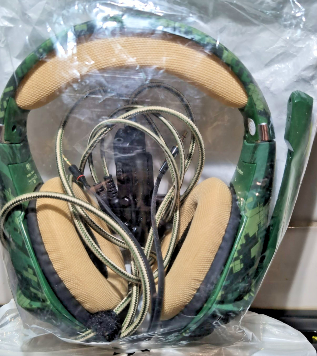 NEW BlueFire Beexcellent Camo PS4 Gaming Headset Wired Mic 3.5mm New GM-500