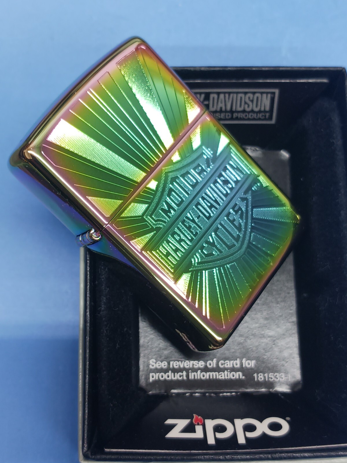 Zippo 28815 Spectrum Harley-Davidson Logo