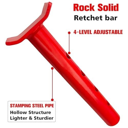 3 Ton Foldable Jack Stands, Adjustable 11.42"-16.06", Safety Pin, Car Lift for S