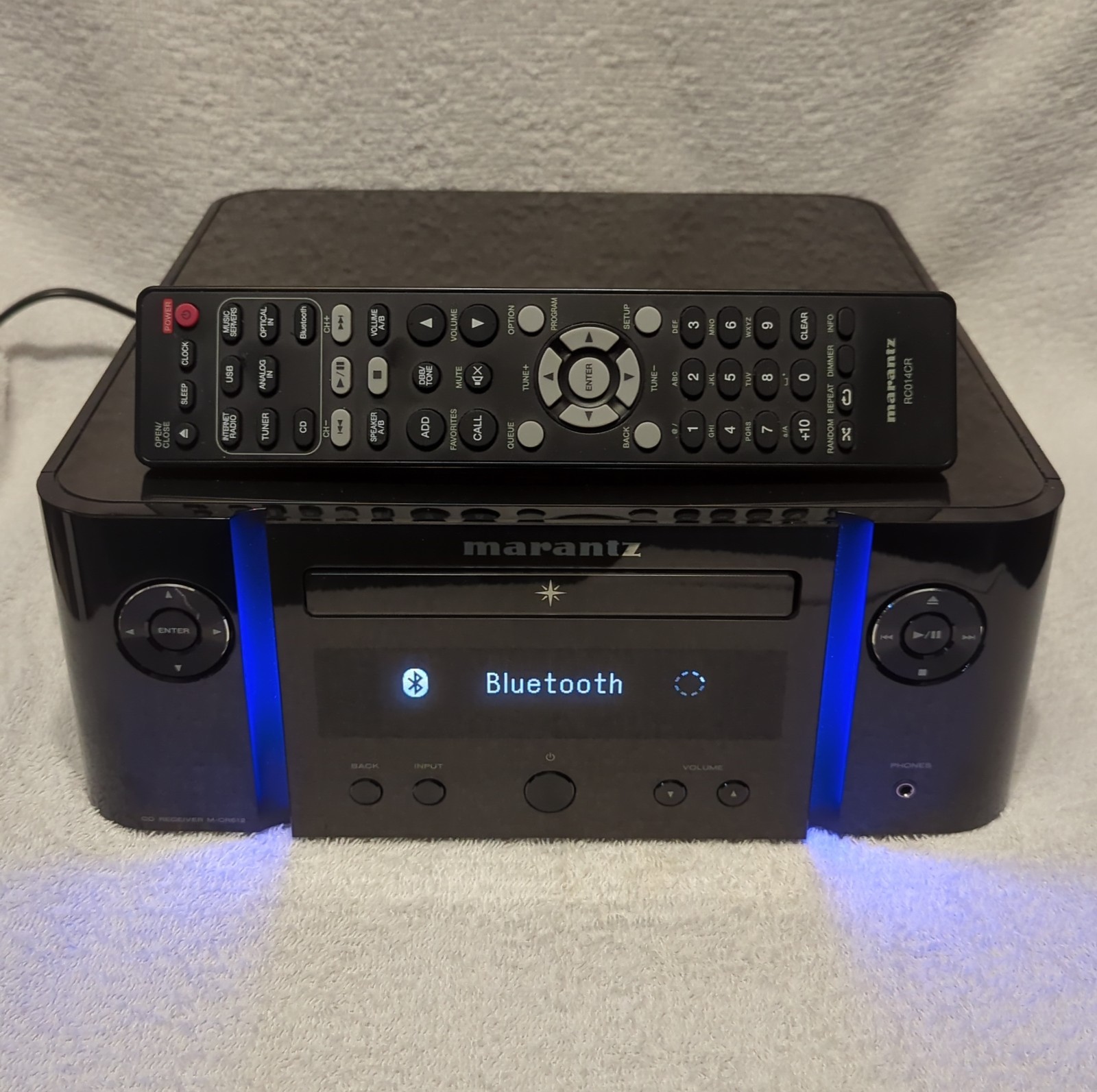 Marantz M-CR612 Network CD Receiver HEOS Bluetooth AirPlay 2 - Tested Working