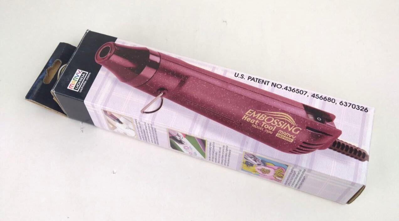 Embossing Heat Tool: Marvy Uchida Model 2500 Craft Stamp Mold Paint Remover
