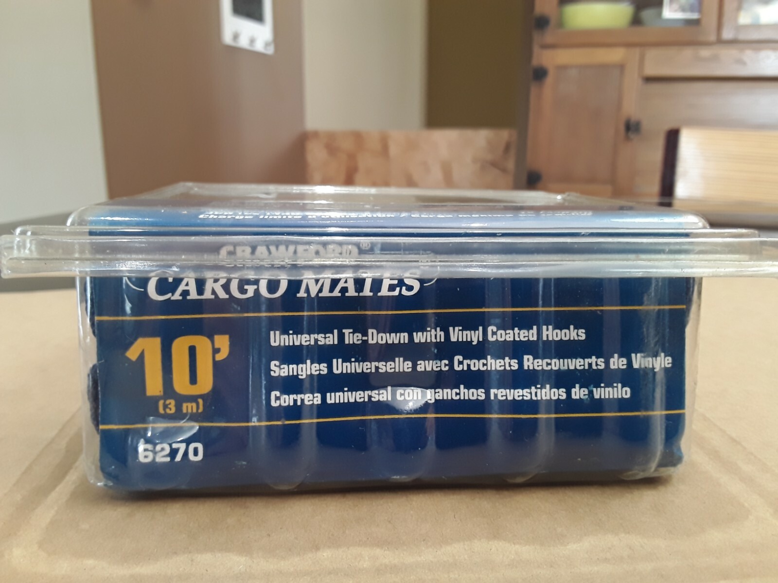Universal Tie Down Strap Crawford Cargo Mates 10 ft - 3 m Material Load Strap