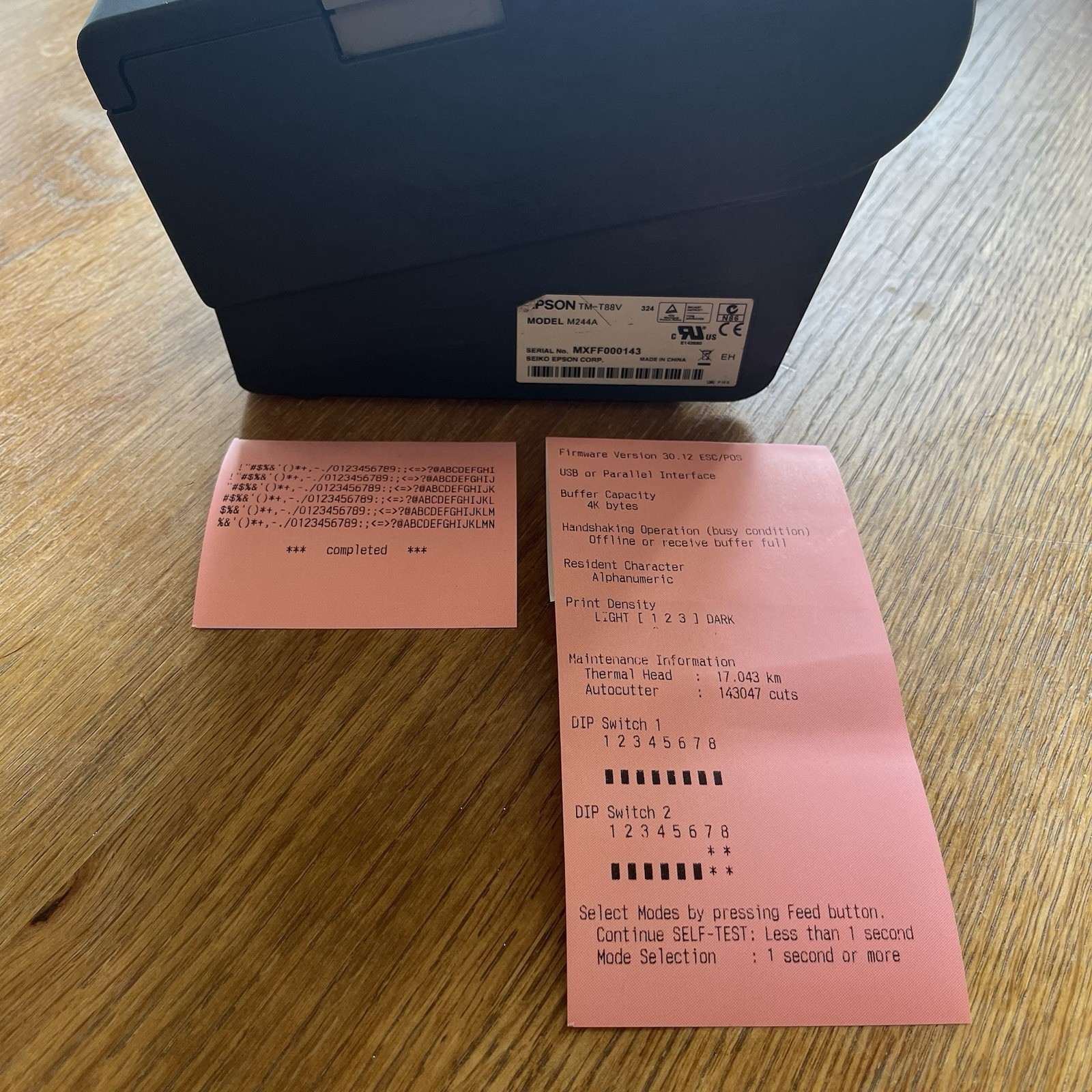 Epson OmniLink TM-T88VI Thermal Receipt Printer - Black
