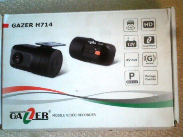 Gazer H714 Mobile Video Recorder 12 VDC HD 720P for OEM installation no manual