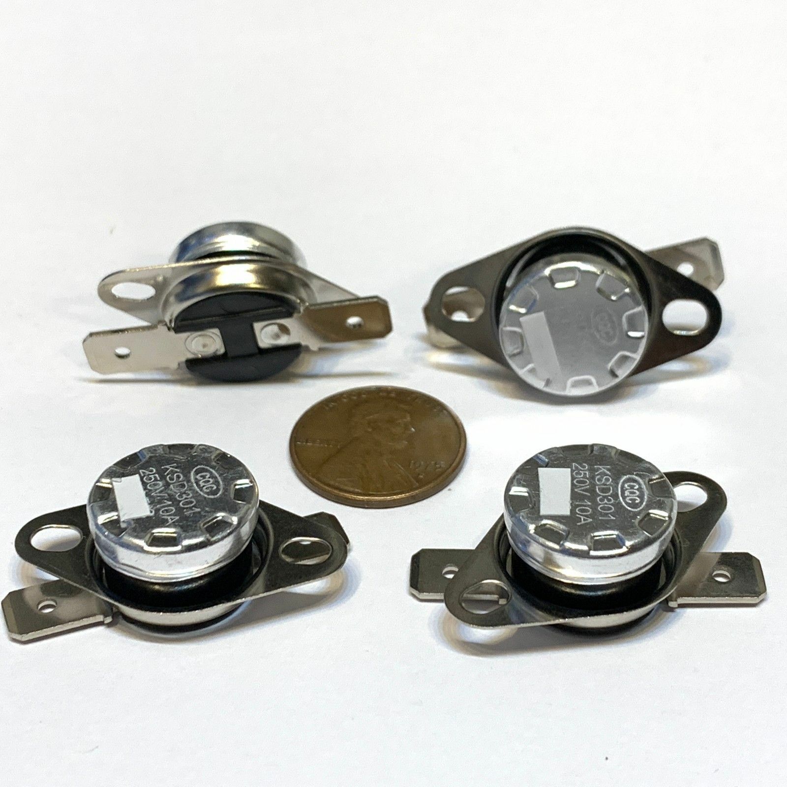 4 Pieces N/C 160ºC 320ºF normally closed Thermal  Thermostat switch KSD301 A20
