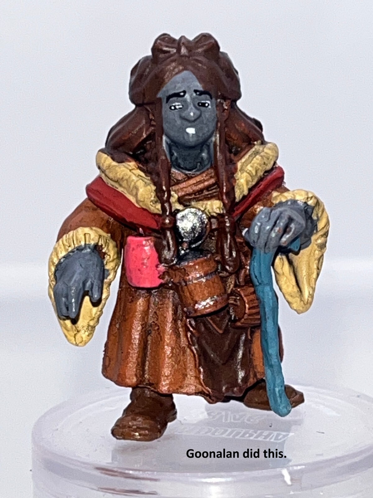 D&D Pathfinder Mini Snowbound 38 Grandolpha Duergar Matriach RARE