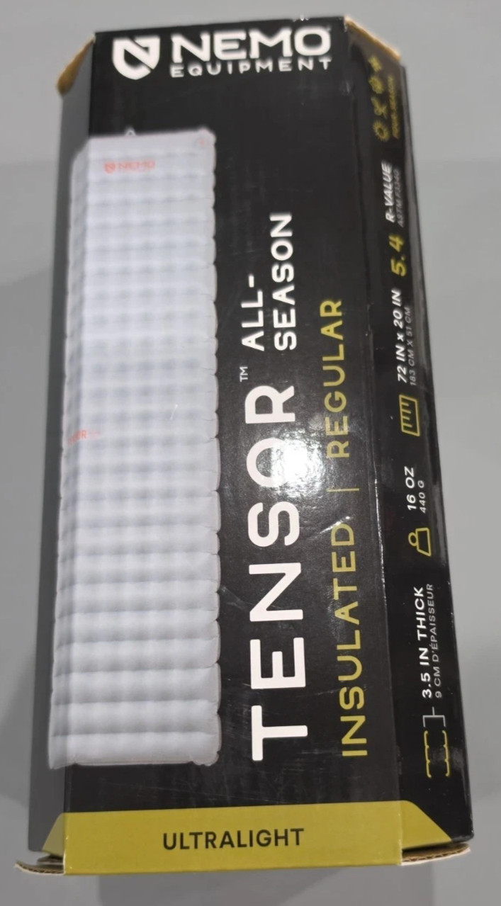 Nemo Tensor All-Season Ultralight Insulated Sleeping Pad - Regular