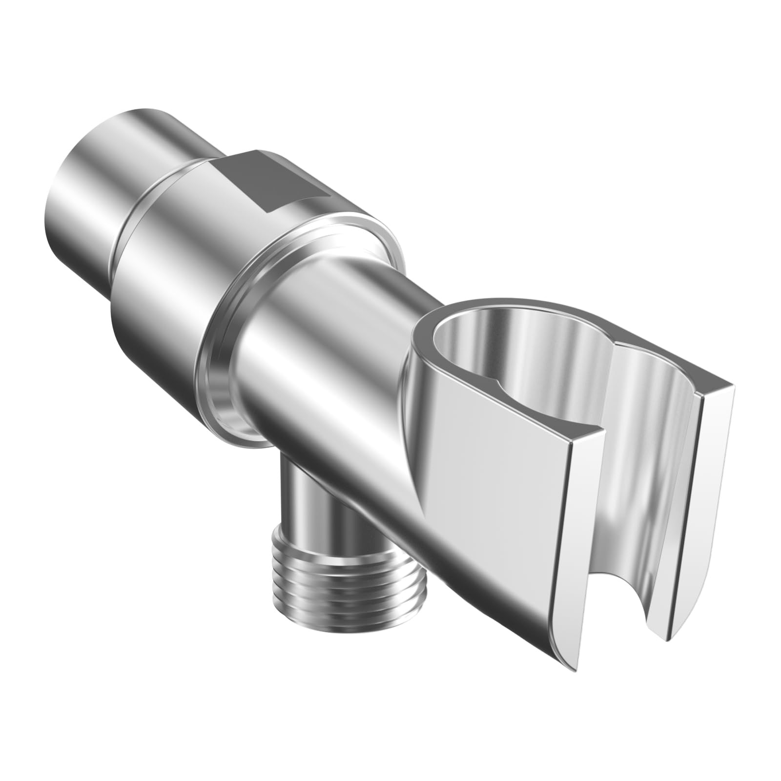 Universal All Metal Handheld Shower Head Holder, Chrome