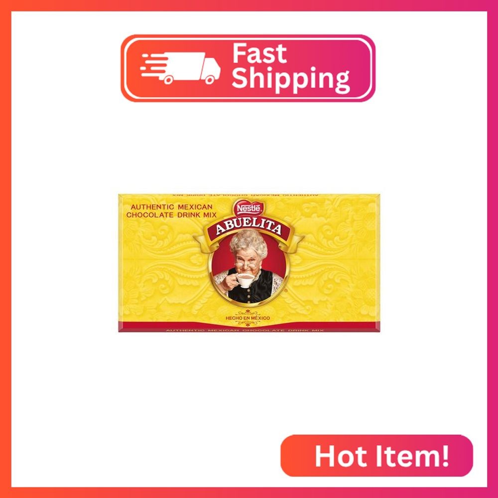 Nestle Abuelita Authentic Mexican Hot Chocolate Drink Mix Bar