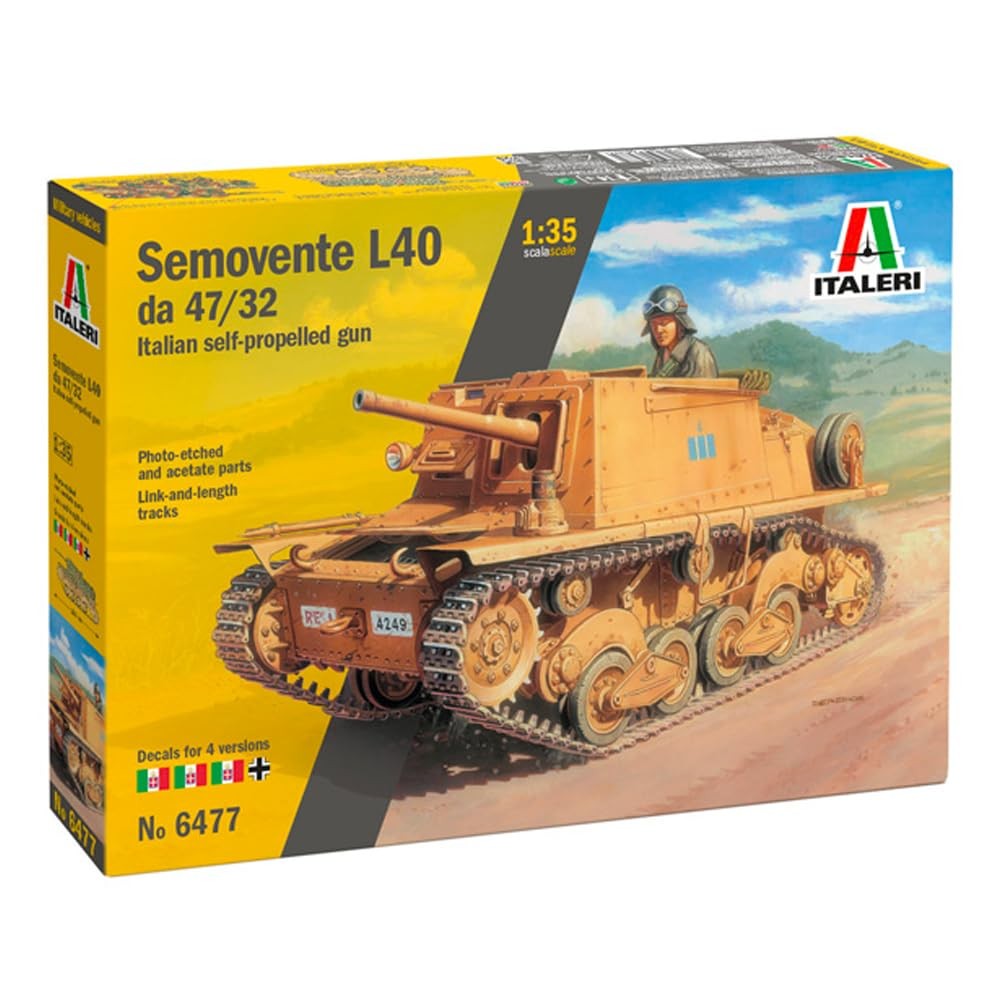 Italeri 6477S Semovente L 40 da 47/32