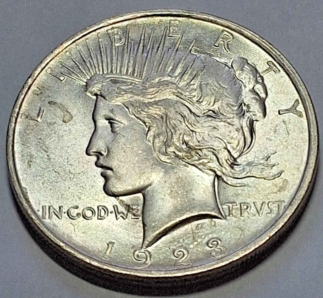 1923 Peace Dollar