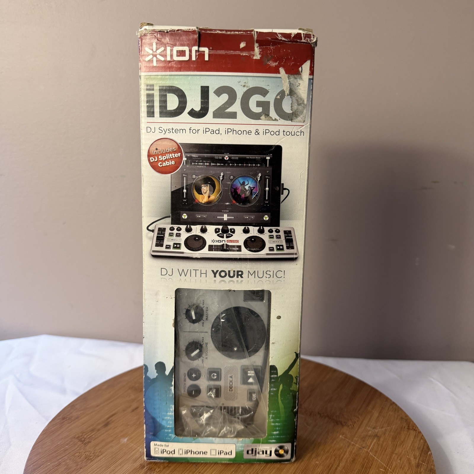 iDJ2GO DJ System For iPad, iPhone & iPod Touch-DJ WITH YOUR MUSIC-ION