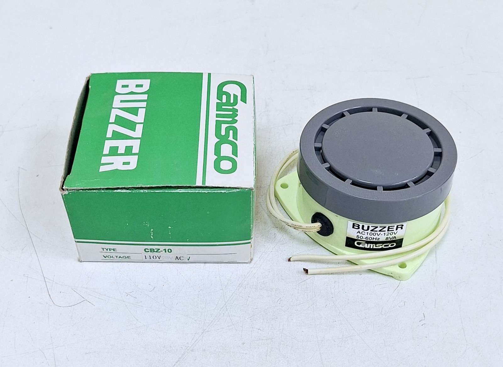Camsco CBZ-10 Buzzer AC100V-120V 50-60Hz 8VA (Lot of 4 pcs)