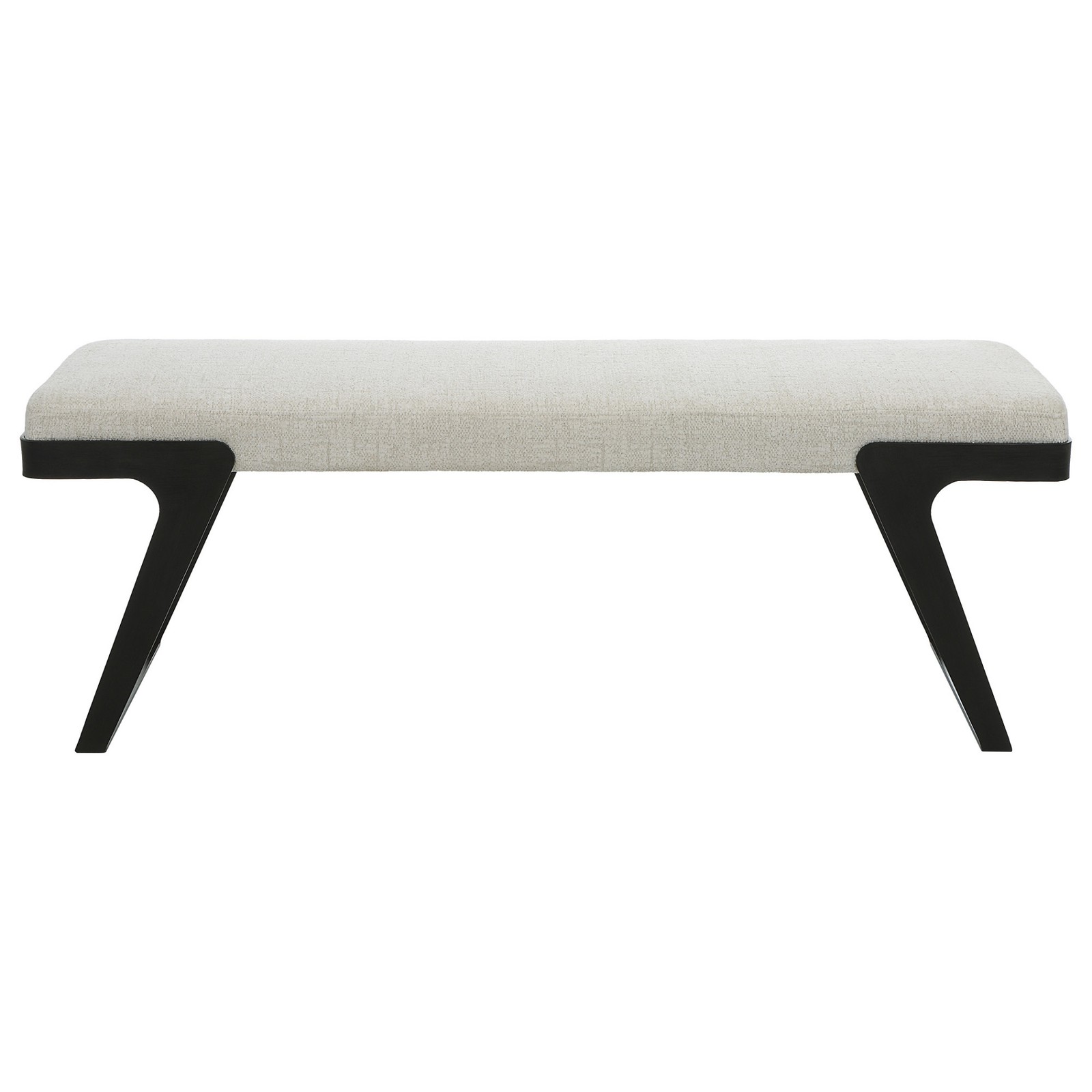 Uttermost 23758 Hover 53"W Bench - White