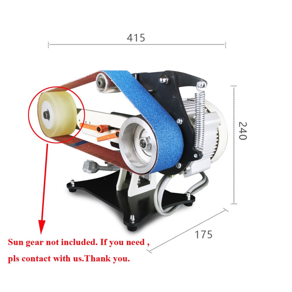 Abrasive Belt Grinding Machine Small DIY Polishing Sharpener Sand Machine