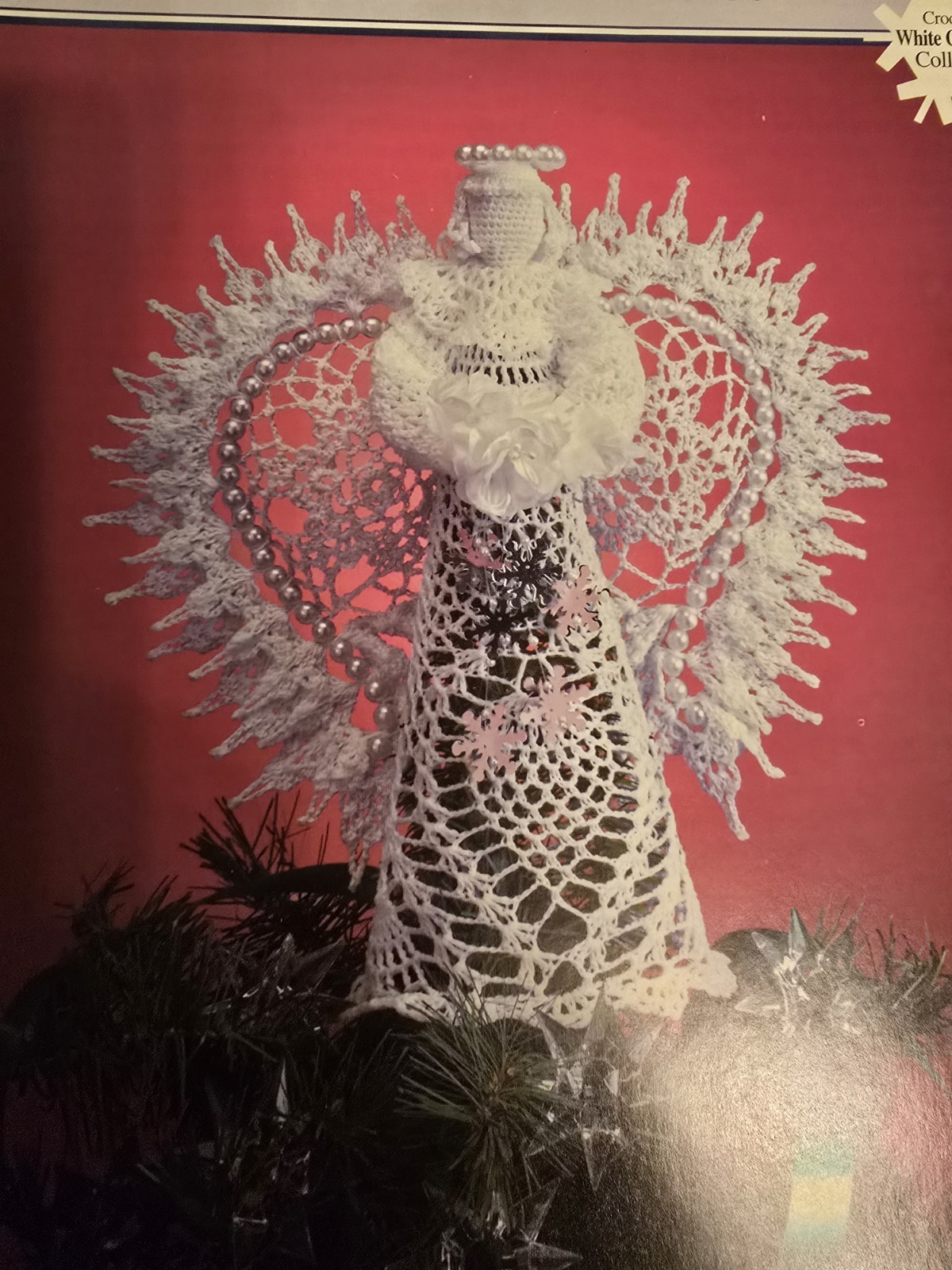 Tree Top Angel In Thread CROCHET By ASN